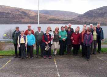 Group photo - Loch Linnhie