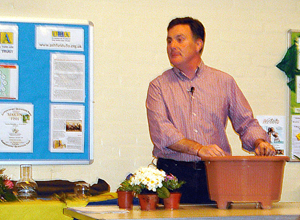 Martin Fish - Getting his hands dirty!