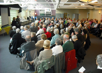The Ashwood Centre - 
main conference hall - 
February 2010 meeting