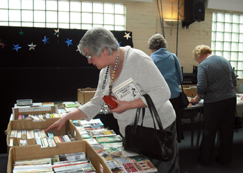 AU3A bookstall at 
The Ashwood Centre