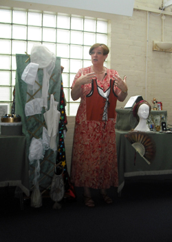 'Rags to Riches - a Wardrobe Mistress' Tale' - a talk by Judy Colby - July 2010 meeting
