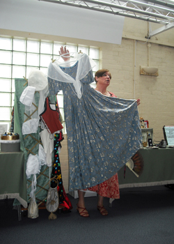 'Rags to Riches - a Wardrobe Mistress' Tale' - a talk by Judy Colby - July 2010 meeting