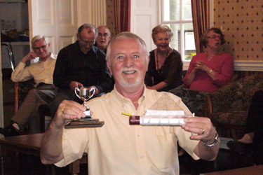 Rob Banks - winner of the best designed boat award