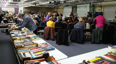 AU3A bookstall at 
The Ashwood Centre